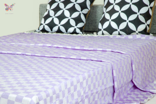 Premium Bhagalpuri Handloom Chadar - Vivid Violet (52 * 104 inches)