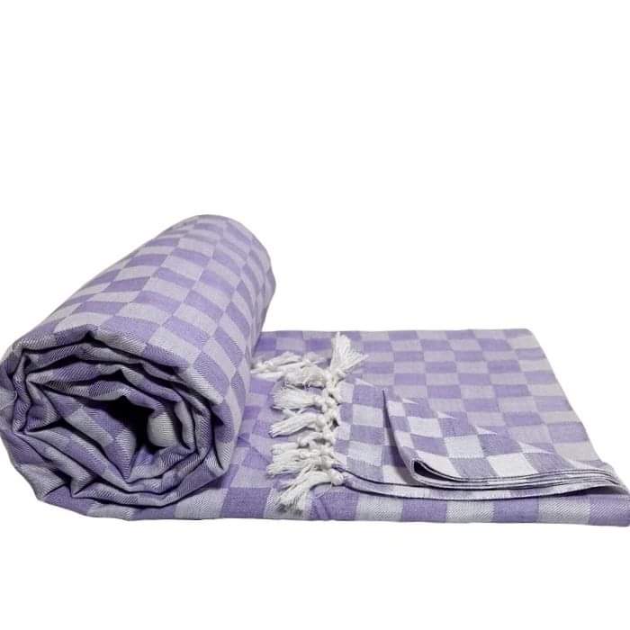Premium Bhagalpuri Handloom Chadar - Vivid Violet (52 * 104 inches)