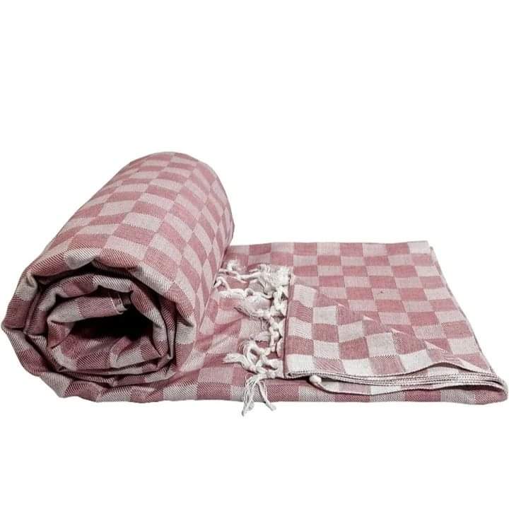Premium Bhagalpuri Handloom Chadar - Maroon (52 * 104 inches)