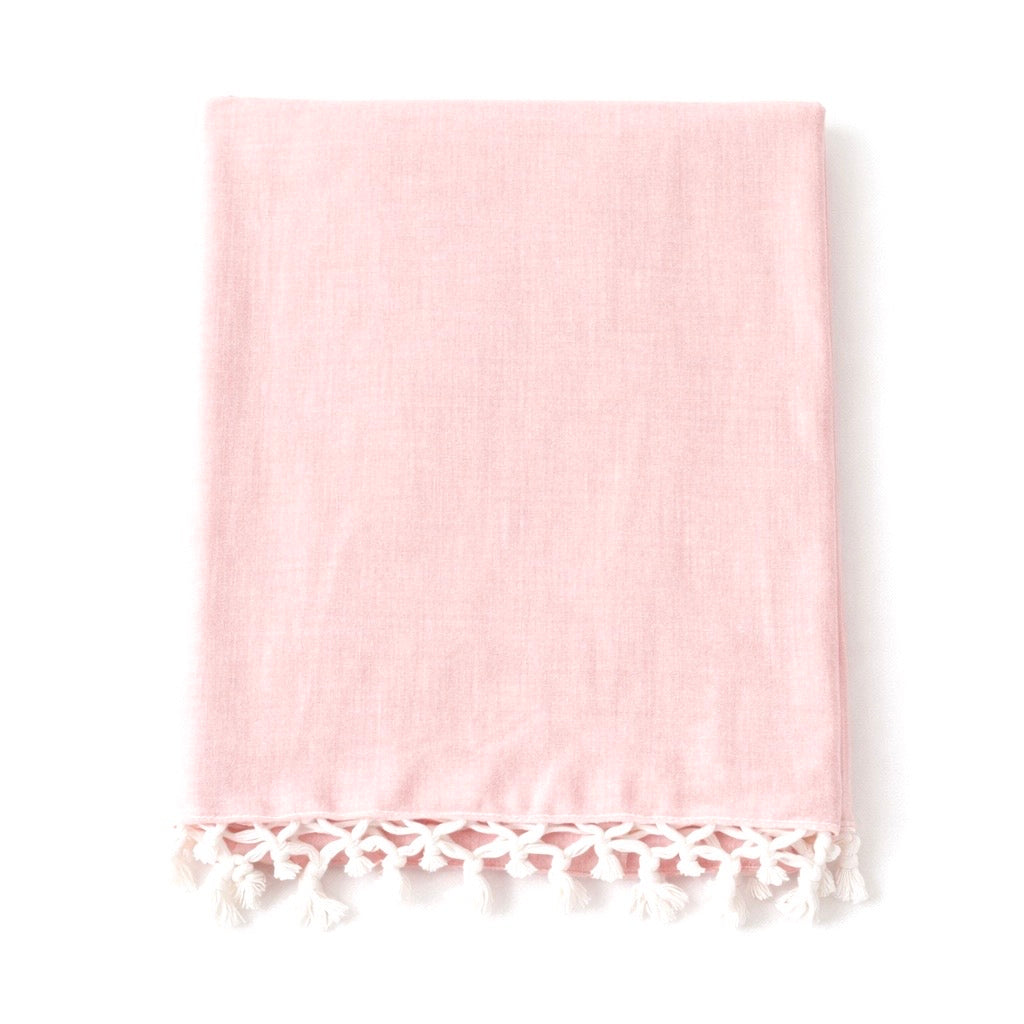 Bhagalpuri Chadar - Soft Blush (54 * 108 inches)