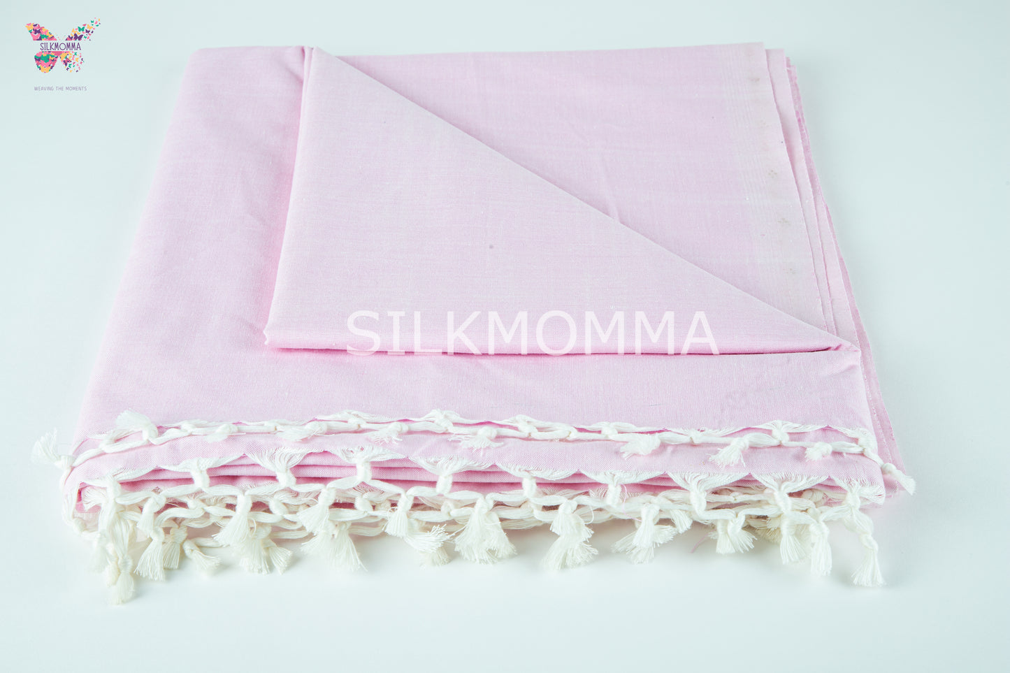 Bhagalpuri Handloom Chadar - Pink (52 * 104 inches)