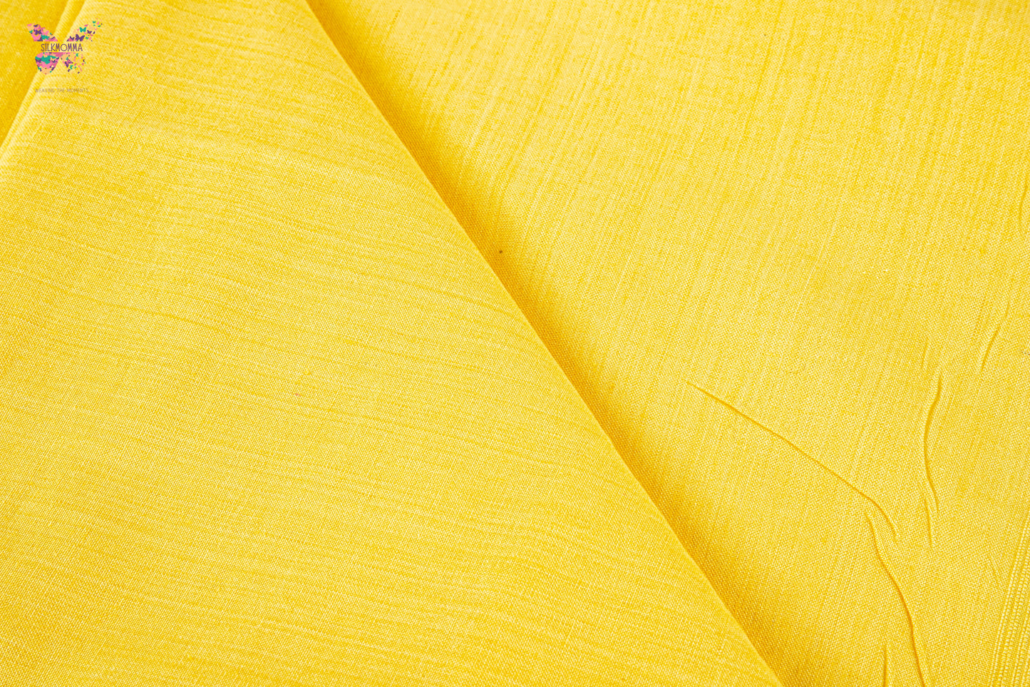 Bhagalpuri Handloom Chadar - Sunshine Yellow (52 * 104 inches)