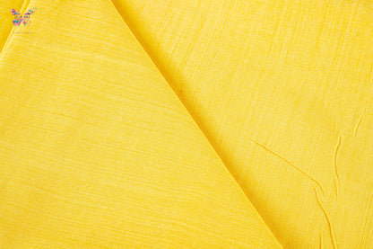 Bhagalpuri Handloom Chadar - Sunshine Yellow (52 * 104 inches)