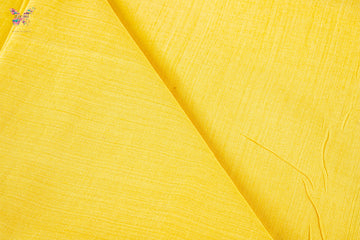 Bhagalpuri Handloom Chadar - Sunshine Yellow (52 * 104 inches)